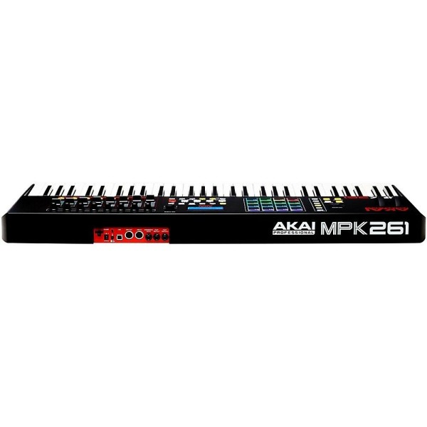 AKAI MPK 261 Valdymo klaviatūra Valdiklis MIDI USB RGB Juoda