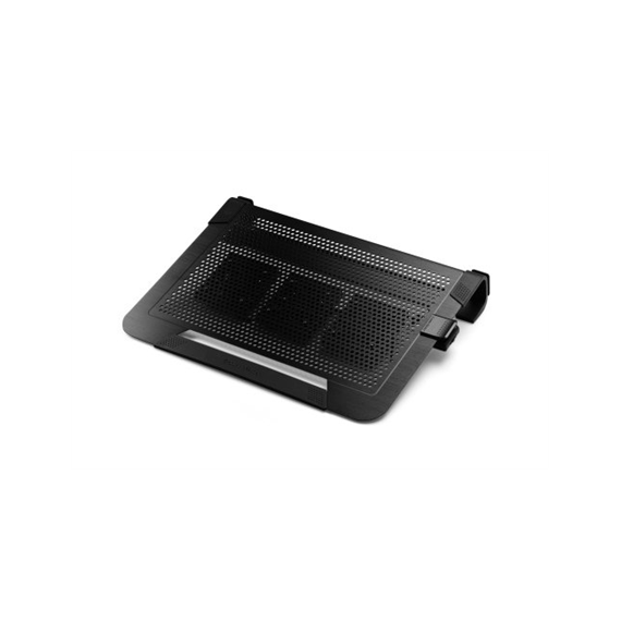 Cooler Master NotePal U3 Plus Notebook cooler up to 19  1.1 kg, Black, 435 x 333 x 76 mm