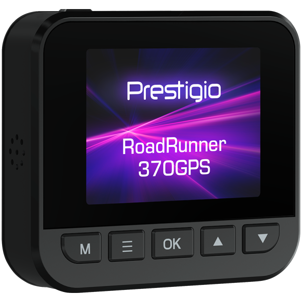 Prestigio RoadRunner 370GPS, 2.0'' IPS (320x240) display, FHD 1920x1080@30fps, HD 1280x720@30fps, AIT8336N, 2 MP CMOS GC2053 ima