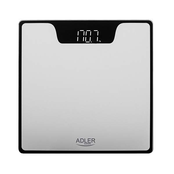 Adler Bathroom Scale AD 8174s Maximum weight (capacity) 180 kg, Accuracy 100 g, Silver