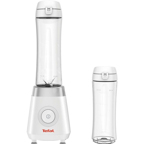 TEFAL Personal Blender BL1KJ131 Fresh and Go Personal, 350 W, Jar material  Plastic, Jar capacity 0.6 L, White