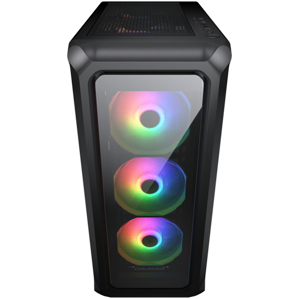 Archon 2 RGB (Black) 385CC50.0003 Case Archon2 RGB -Black / Mini tower / 3 ARGB fans /TG transparant side window/Black