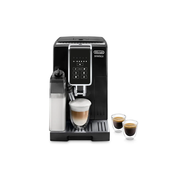 Delonghi Automatic Coffee maker Dinamica ECAM 350.50.B	 Pump pressure 15 bar, Built-in milk frother, Fully automatic, 1450 W, Bl