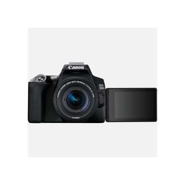 Canon EOS 250D + 18-55mm IS STM SLR Camera Kit, Megapixel 24.1 MP, ISO 25600, Display diagonal 3.0 , Wi-Fi, Video recording, Bla