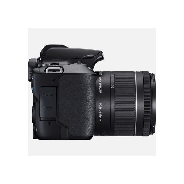 Canon EOS 250D + 18-55mm IS STM SLR Camera Kit, Megapixel 24.1 MP, ISO 25600, Display diagonal 3.0 , Wi-Fi, Video recording, Bla