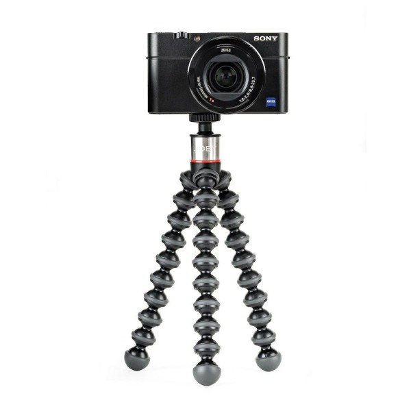 Joby GorillaPod 500 trikojis Skaitmeniniai / juostiniai fotoaparatai 3 kojos Juoda, Pilka, Nerūdijančiojo plieno