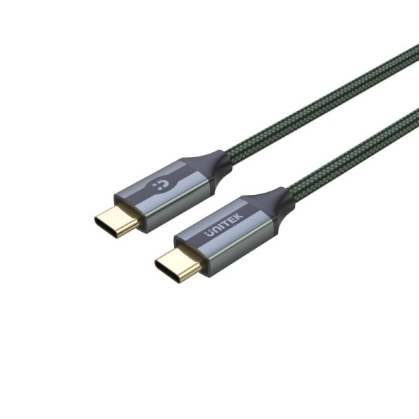 UNITEK C14079GN USB kabelis 1 m USB 3.2 Gen 2 (3.1 Gen 2) USB C Žalia