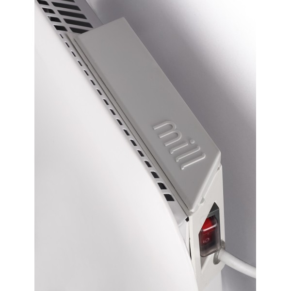 Mill Heater IB1200DN Steel Panel Heater, 1200 W, Number of power levels 1, Suitable for rooms up to 14-18 m², White