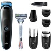 Braun Trimmer MGK3242 Beard & hair trimmer, Wet & Dry, Black/Blue, Cordless