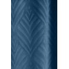 Zasłona Leafly- gotowa do salonu welurowa na taśmie GRANATOWA 140cmx250cm