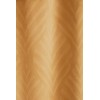 Zasłona Leafly- gotowa do salonu welurowa na złotych przelotkach MUSZTARDOWA 140cmx250cm