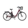 Telefunken Multitalent RC822, City E-Bike, Motor power 250 W, Wheel size 28 , Warranty 24 month(s),  White/Red