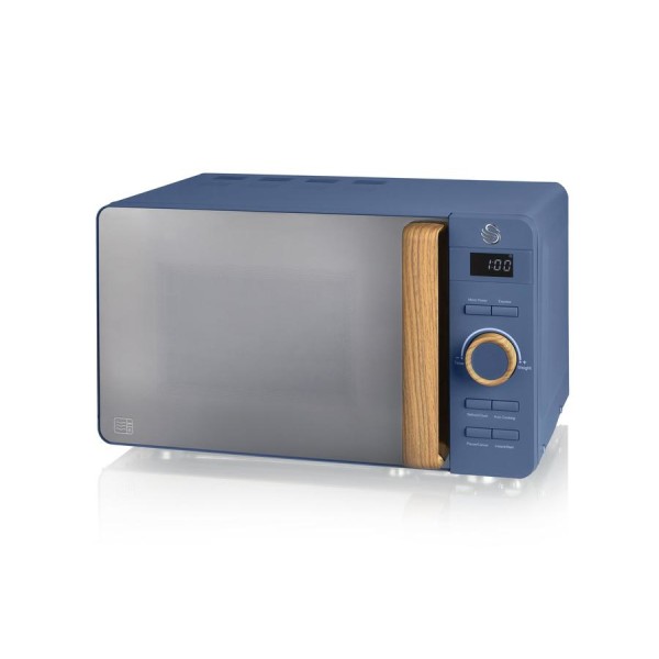 Swan SM22036LBLUN microwave Solo microwave 20 L 800 W Blue