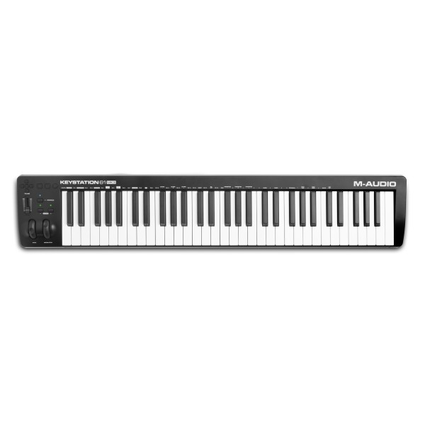 M-AUDIO Keystation 61 MK3 MIDI keyboard 61 keys USB Black, White