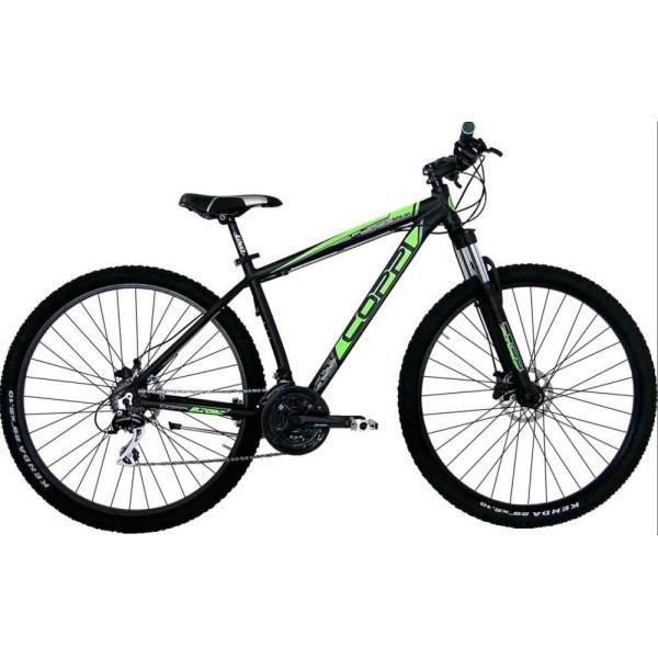 BICYCLE 29 MTB BLACK/GREEN/8001446124673 COPPI