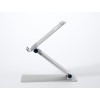 POUT Eyes3 Lift - Aluminium telescopic laptop stand, silver and blue