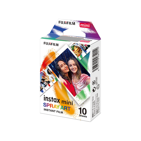 Fujifilm Instax Mini Art Spray Sheet (10pl) Instant Film 54 x 86 mm
