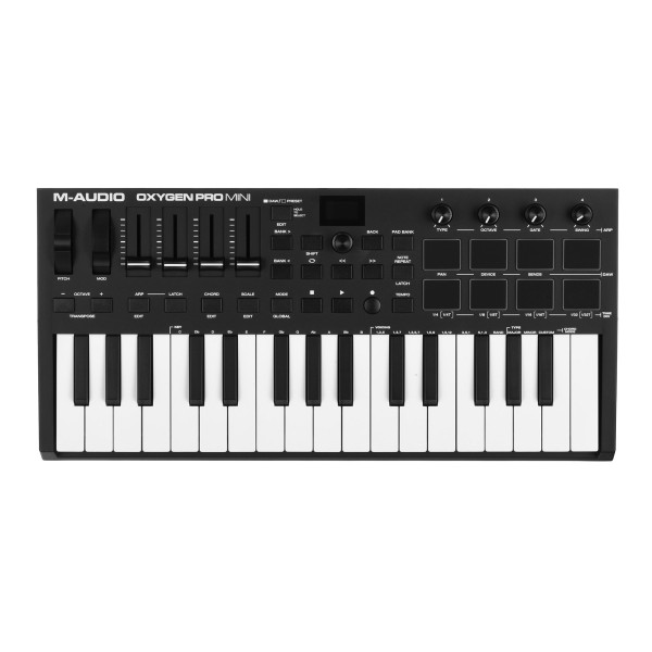 M-AUDIO Oxygen Pro Mini MIDI keyboard 32 keys USB Black