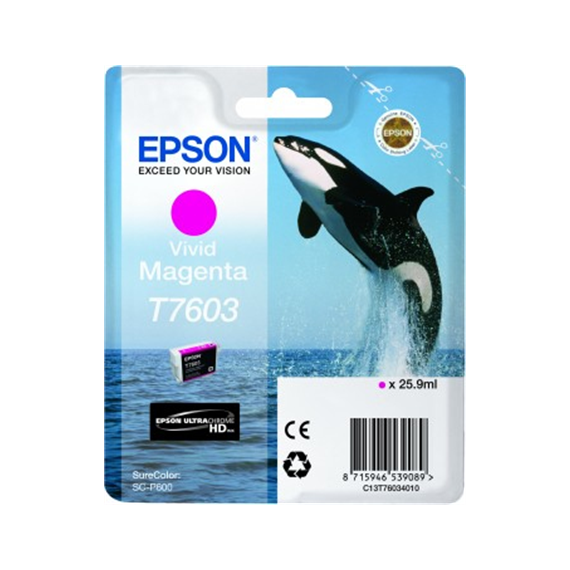 EPSON Ink T7603 Vivid Magenta