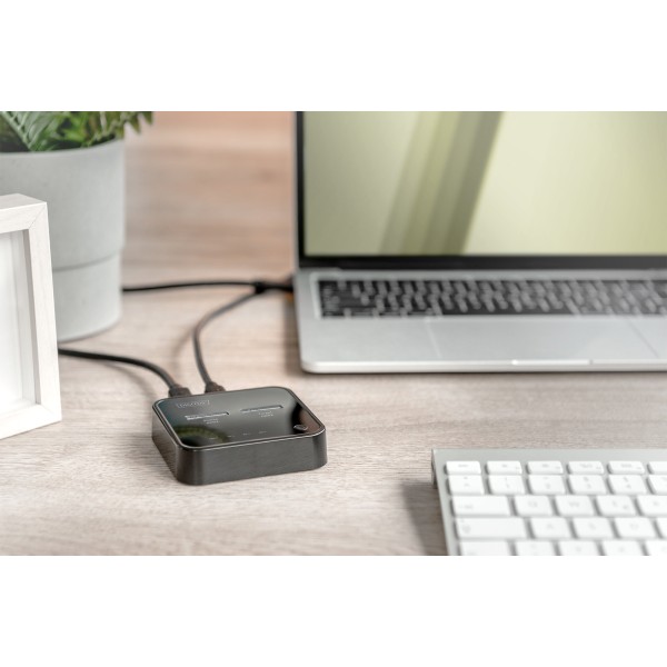 Digitus Dual M.2 NVMe SSD Docking Station with Offline Clone Function, USB-C