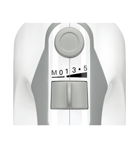 Bosch Mixer ErgoMixx MFQ36440 Hand Mixer, 450 W, Number of speeds 5, Turbo mode, White