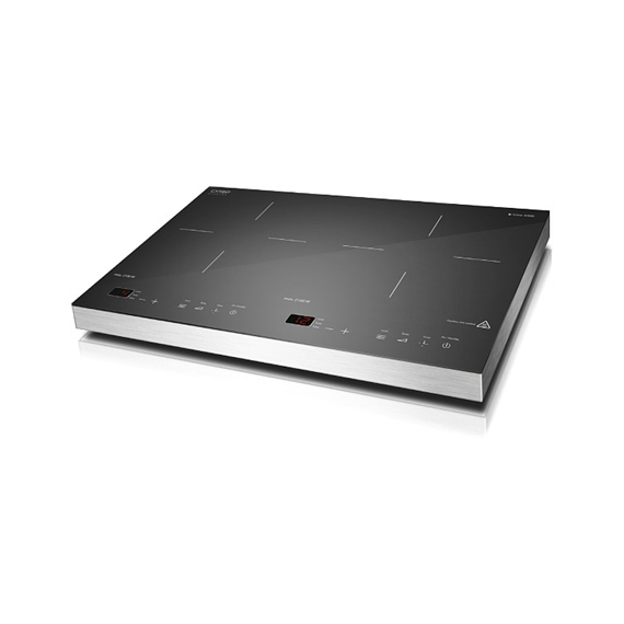 Caso Free standing table hob S-Line 3500 Number of burners/cooking zones 2, Sensor-Touch, Black, Induction