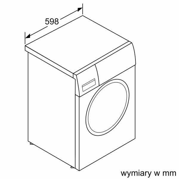 Bosch Serie 6 WAU28PHLPL Washing Machine Front loading 9 kg 1400 RPM A White