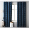 Room99 GLAMMY Curtain 140x250 Dark blue