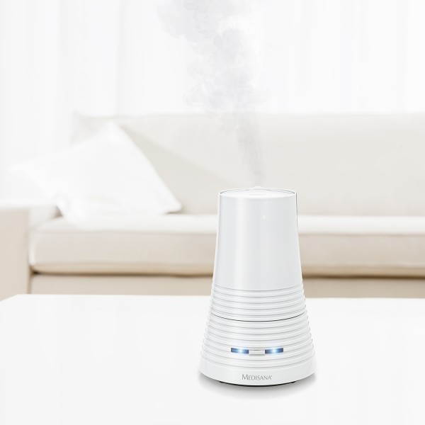 Medisana Air humidifier AH 662 12 W, Water tank capacity 0.9 L, Suitable for rooms up to 8 m², Ultrasonic, Humidification capac