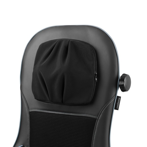 Medisana MC 825 Shiatsu Massage Seat Cover w. Neck Massage Heat function, 40 W, Black