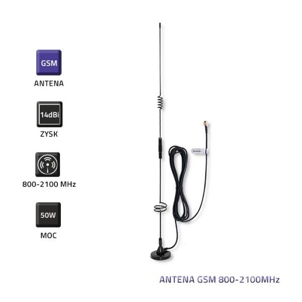 Qoltec 57035 GSM Antenna 800-2100mhz | Indoor