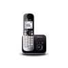 Panasonic KX-TG6821 DECT telephone Black,Silver Caller ID