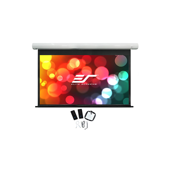 Elite Screens Saker Series SK100XHW-E12 Diagonal 100  , 16:9, Viewable screen width (W) 221 cm, White
