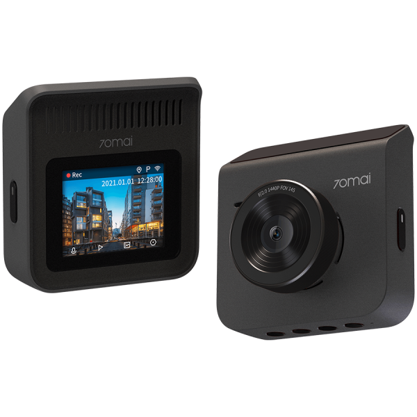 A400 70mai Dash Cam A400 Car Recorder 1440P Resolution, Cam APP Control multi DVR, GC2053 sensor, Mp4, GREY