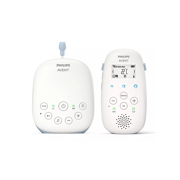 Philips Baby Monitor SCD715/26 Avent Advanced DECT White/Blue