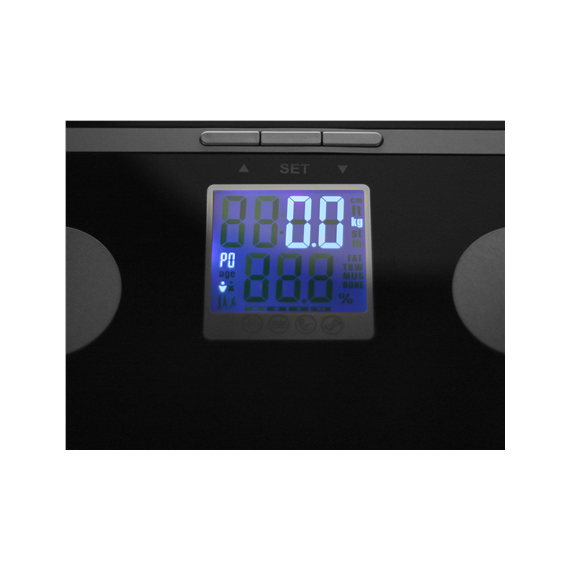 Svarstyklės Tristar Maksimalus svoris (talpa) 150 kg, Tikslumas 100 g, Atminties funkcija, 10 naudotojas(-ai), Black