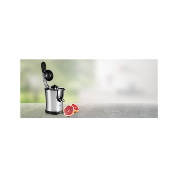 Caso Juicer CP 300 Type Electric, Stainless steel, 160 W, Extra large fruit input, Number of speeds 1