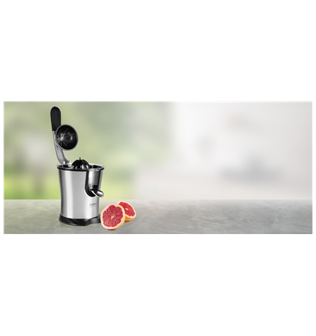 Caso Juicer CP 300 Type Electric, Stainless steel, 160 W, Extra large fruit input, Number of speeds 1