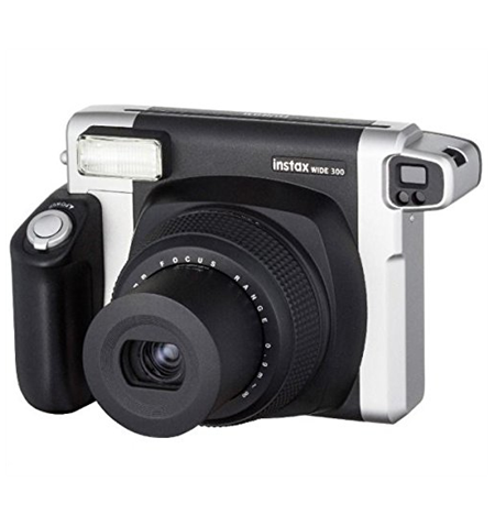 Fujifilm Instax Wide 300 camera Black, Alkaline, 800, 0.3m - ∞