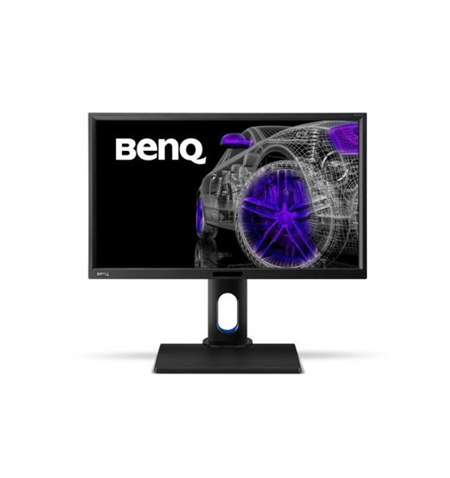 Benq Designer BL2420PT 23.8  , IPS, QHD, 2560 x 1440 pixels, 16:9, 5 ms, 300 cd/m², Black, D-Sub, DVI-DL, HDMI, DP, USB