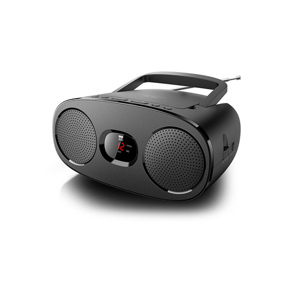 New-One RD306 Black, Portable radio CD player,