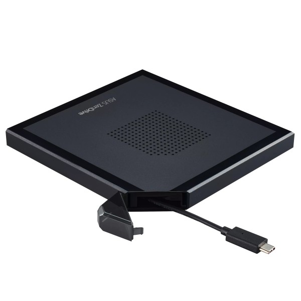 Asus ZenDrive V1M DVD Recorder (SDRW-08V1M-U) Interface  USB Type-C, DVD±RW, CD read speed 24 x, CD write speed 24 x, Black