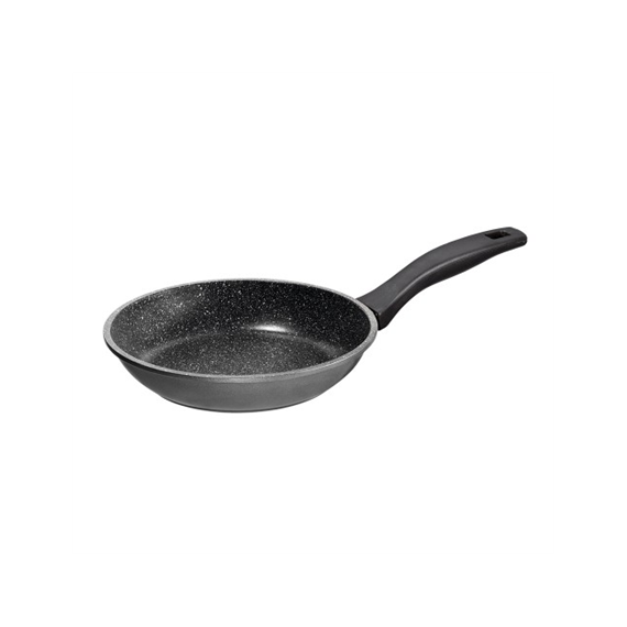 Stoneline Made in Germany pan 19046 Frying, Diameter 24 cm, Suitable for induction hob, Fixed handle, Anthracite