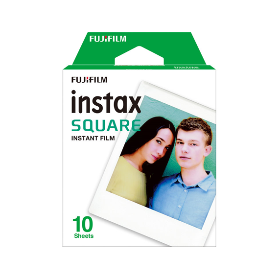 Fujifilm Instax Square Instant Film Quantity 10, Glossy