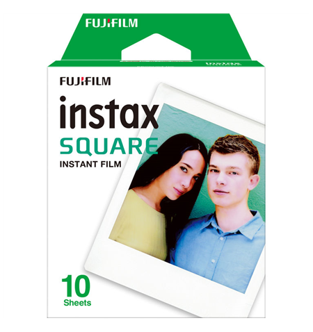 Fujifilm Instax Square Instant Film Quantity 10, Glossy