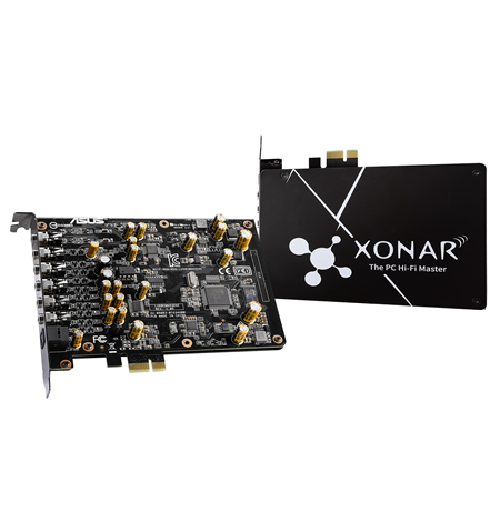 Asus Xonar AE PCI Express, 7.1 channels