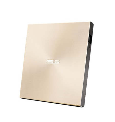 Asus ZenDrive U9M Interface USB 2.0, DVD±RW, CD read speed 24 x, CD write speed 24 x, Gold