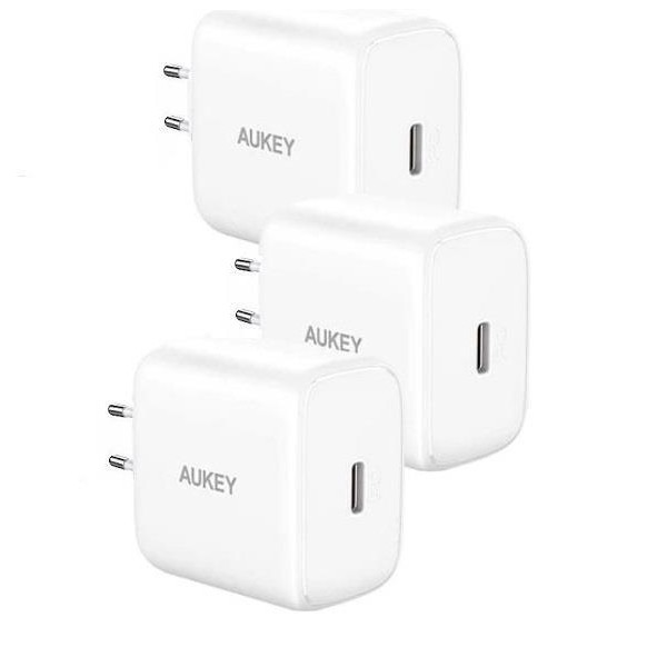 MOBILE CHARGER WALL PA-R1/20W 3PACK ITAN1024745 AUKEY