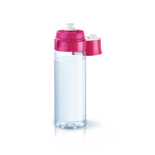 Brita Fill&Go pink filter bottle + 4 filters