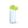Brita Fill&Go lime green filter bottle +4filters